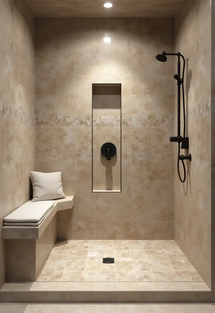 29 Japandi Style Bathroom Ideas With Zen Aesthetics - 12. Spa-like Shower Experience