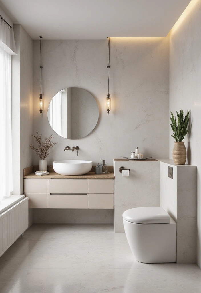 29 Japandi Style Bathroom Ideas With Zen Aesthetics - 19. Clean Lines and Simple Designs