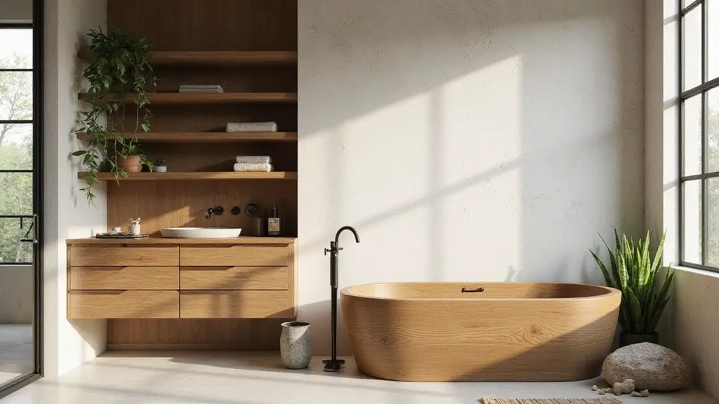 29 Japandi Style Bathroom Ideas With Zen Aesthetics