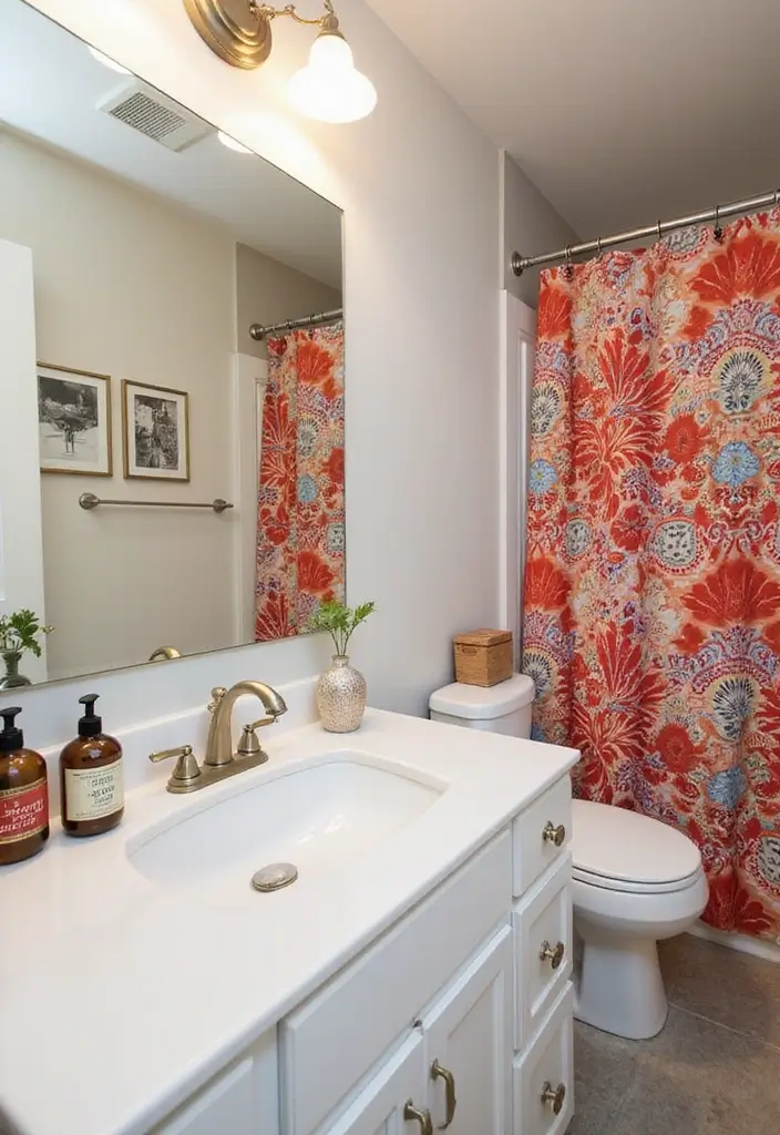 29 Modern Guest Bathroom Ideas That Impress Visitors - 15. Artful Accessories