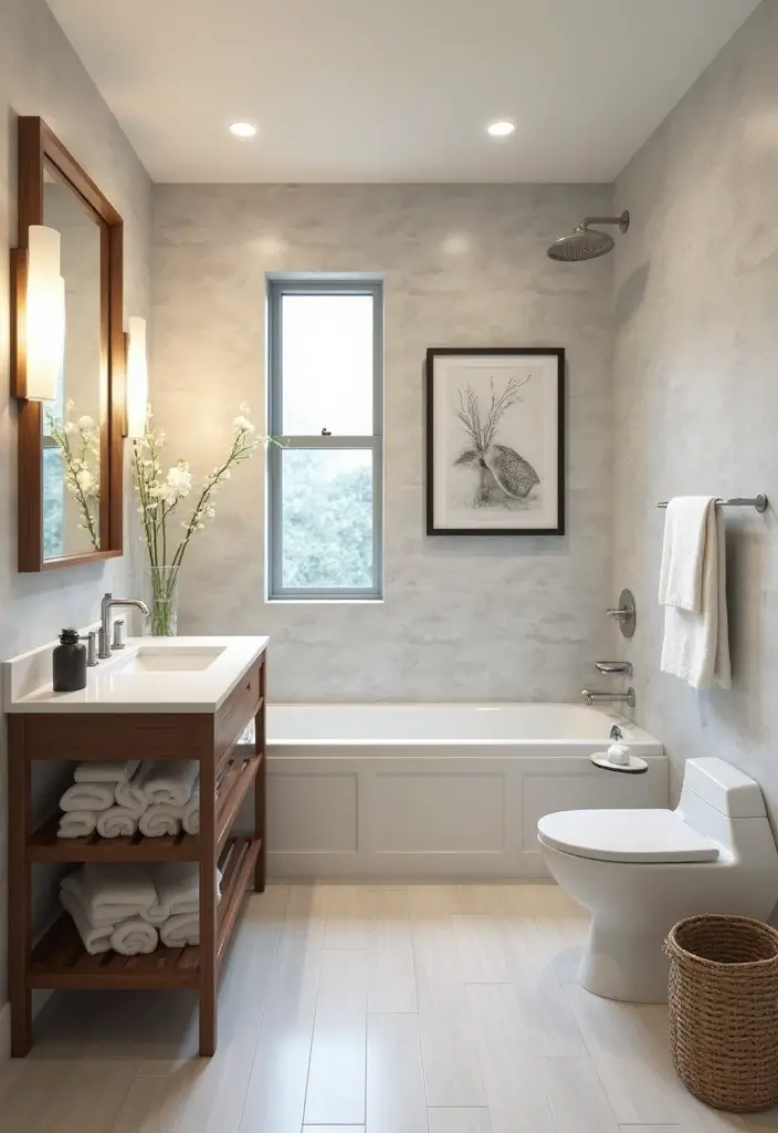 29 Modern Guest Bathroom Ideas That Impress Visitors - 29. Reimagined Bathroom Layouts
