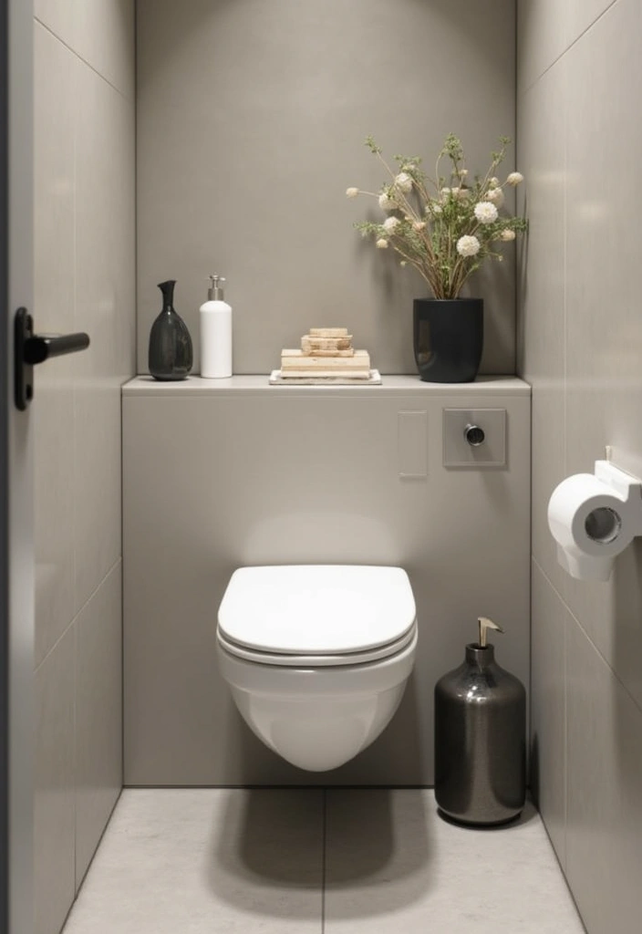 29 Small Bathroom Design Ideas That Work Wonders - 25. Wall-Mounted Toilets
