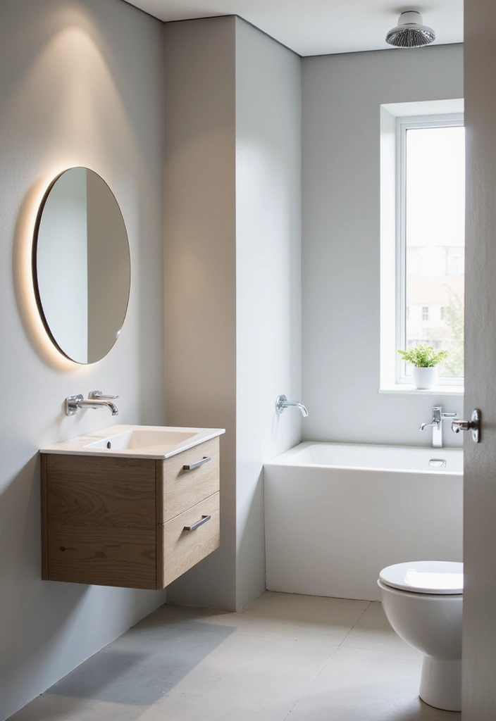 29 Small Bathroom Design Ideas That Work Wonders - 4. Minimalist Bathroom Styles