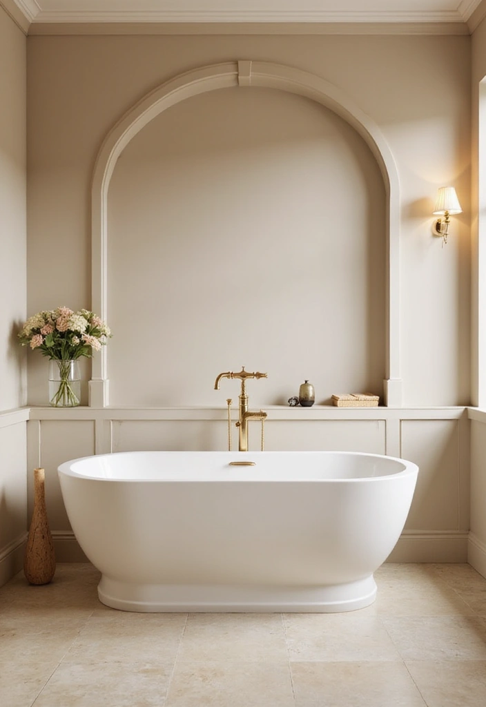 29 White And Beige Bathroom Ideas That Feel Timeless - 10. Freestanding Bathtubs