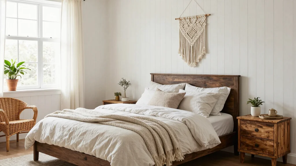 15 Beadboard Half Wall Bedroom Ideas for a Classic Cozy Touch
