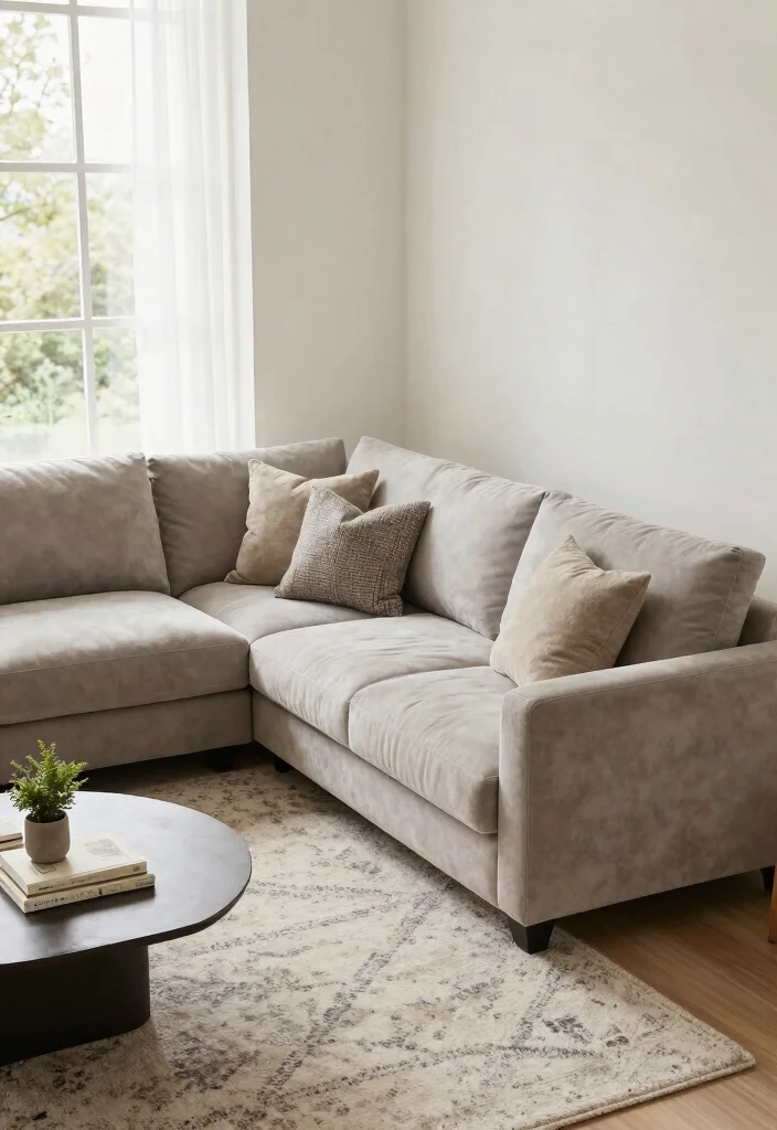 15 Bedroom Sofa Ideas for Small Spaces: Functional Comfort - 5. Sectional Seating 1