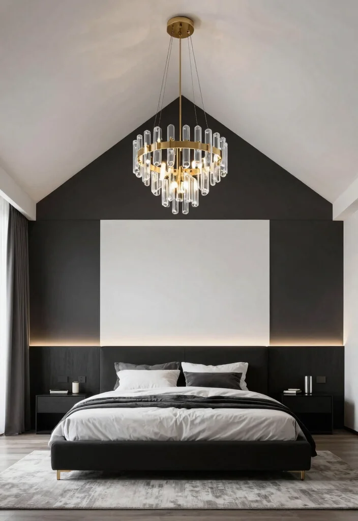 15 Bedroom With Vaulted Ceiling Ideas for an Airy Grand Feel - 4. Modern Elegance 1