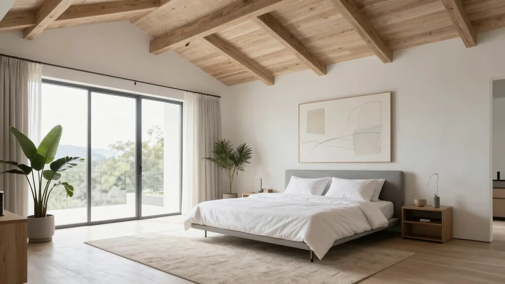 15 Bedroom With Vaulted Ceiling Ideas for an Airy Grand Feel