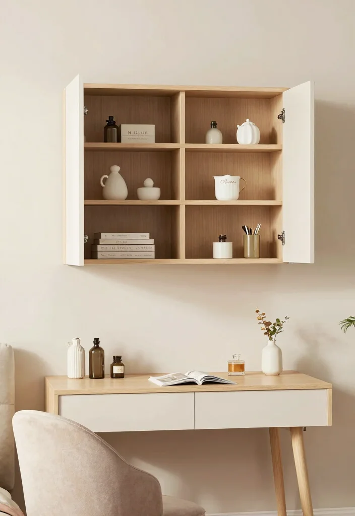 15 Cabinet for Small Bedroom Ideas: Compact Smart Storage - 4. Wall-Mounted Cabinets 1