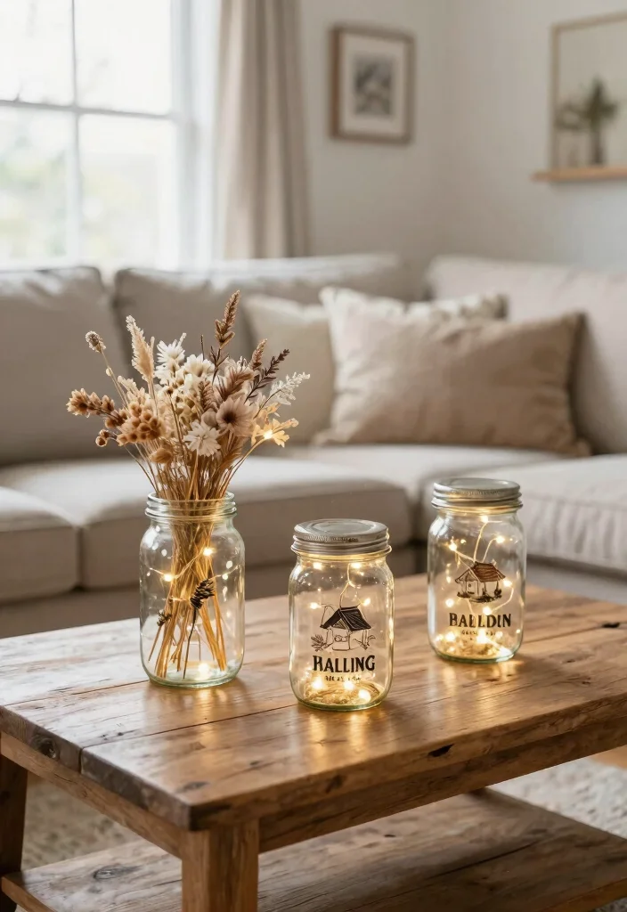15 Cow Pictures Decor Living Room Ideas for Farmhouse Whimsy - 10. Farm-Themed Decorative Jars 1