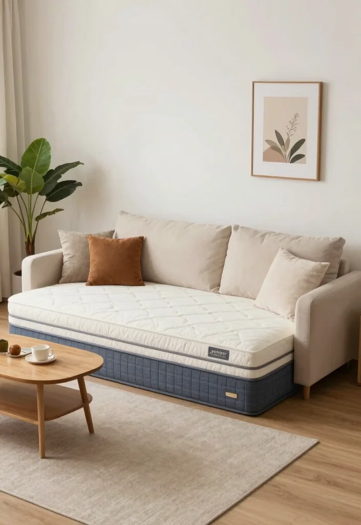 15 Floor Mattress Bedroom Ideas for a Minimal, Relaxed Style - 11. Multi-Functional Floor Mattresses 1
