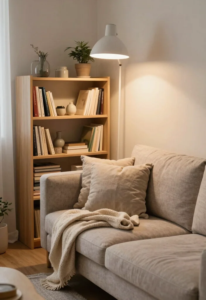 15 IKEA Uppland Sofa Living Room Ideas: Budget-Friendly Style - 4. Cozy Corner Nook 1