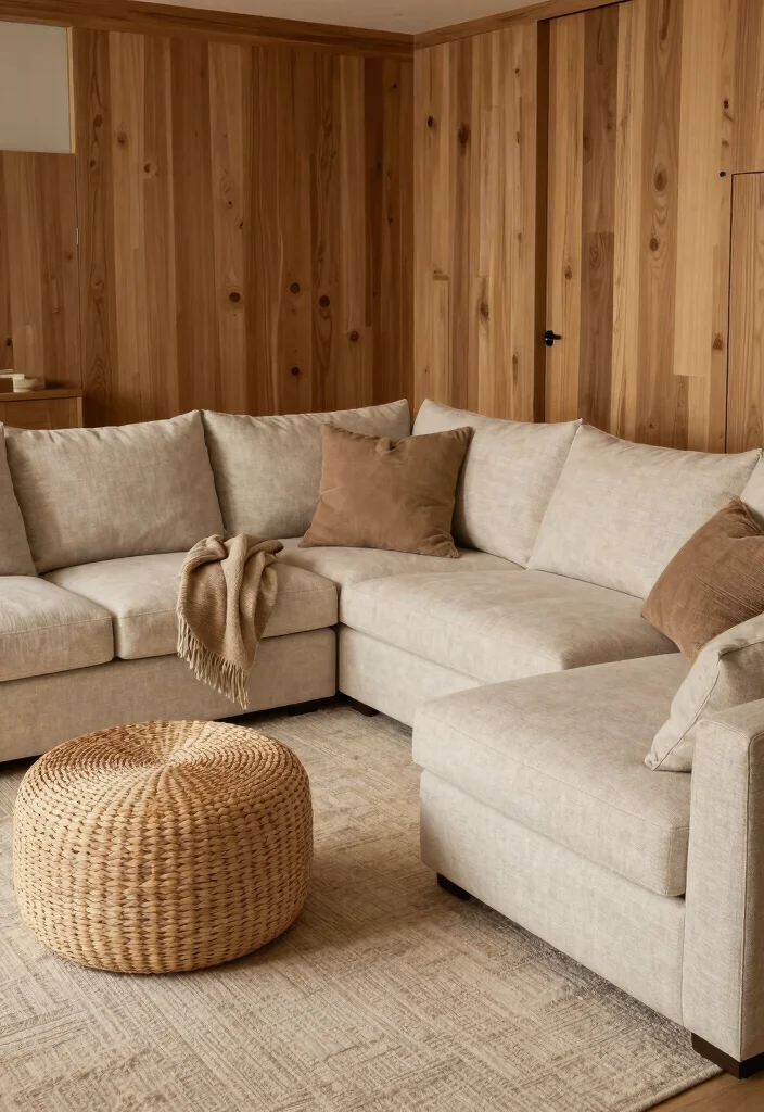 15 Living Room Sofa Set Ideas for Coordinated Comfort - 2. Chic and Cozy Sectionals 1