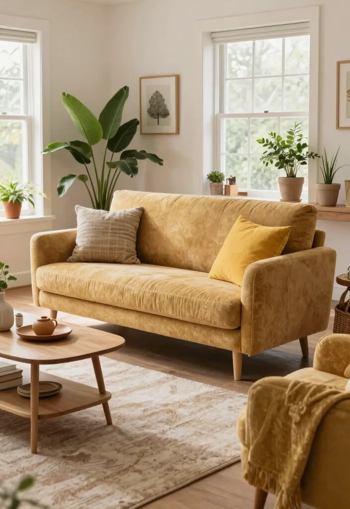 15 Living Room Sofa Set Ideas for Coordinated Comfort - 6. Compact Comfort with Loveseats 1