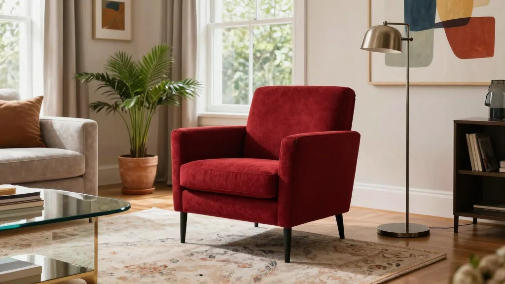 15 Red Chairs Living Room Decor Ideas for Statement Seating