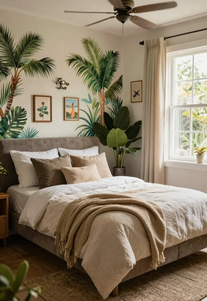 15 Tropical Room Ideas for Breezy, Relaxed Vibes - 15. Creating a Personal Oasis 1