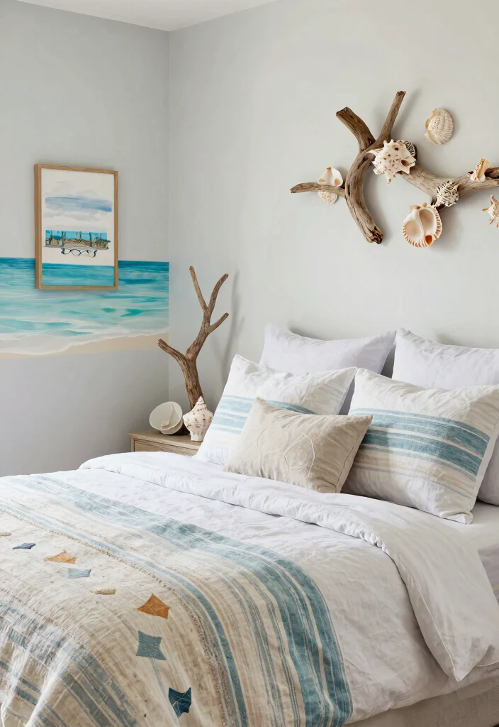 15 Tropical Room Ideas for Breezy, Relaxed Vibes - 7. Coastal-Inspired Decor 1