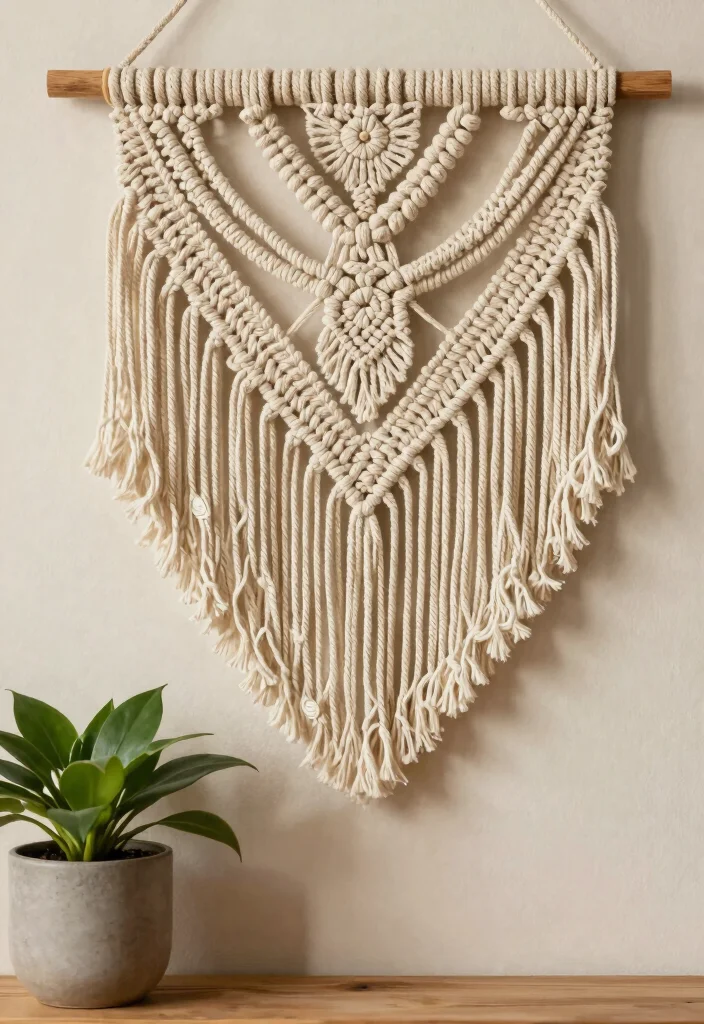 16 Amazon Living Room Decor Ideas: Affordable Stylish Finds - 1. Macramé Wall Hanging 1