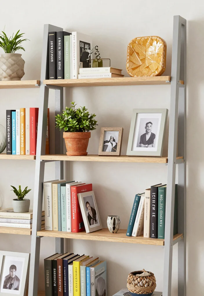 16 Amazon Living Room Decor Ideas: Affordable Stylish Finds - 14. Creative Bookshelves 1