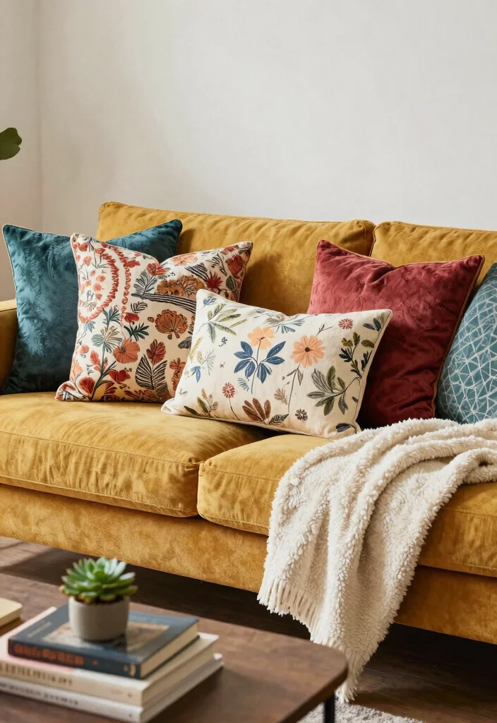 16 Amazon Living Room Decor Ideas: Affordable Stylish Finds - 2. Colorful Throw Pillows 1