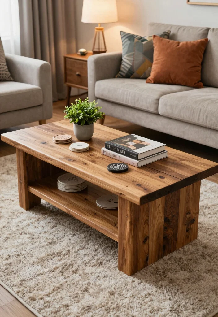 16 Amazon Living Room Decor Ideas: Affordable Stylish Finds - 8. Unique Coffee Tables 1