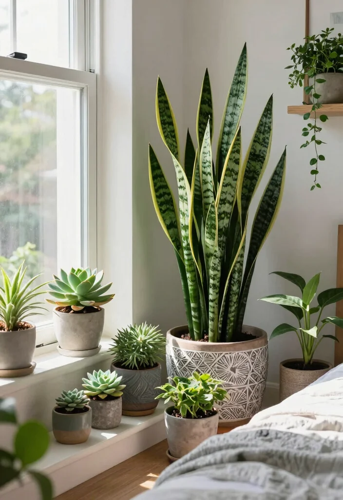 16 Bedroom Ideas on a Budget That Still Look Luxe - 9. Greenery and Plants 1