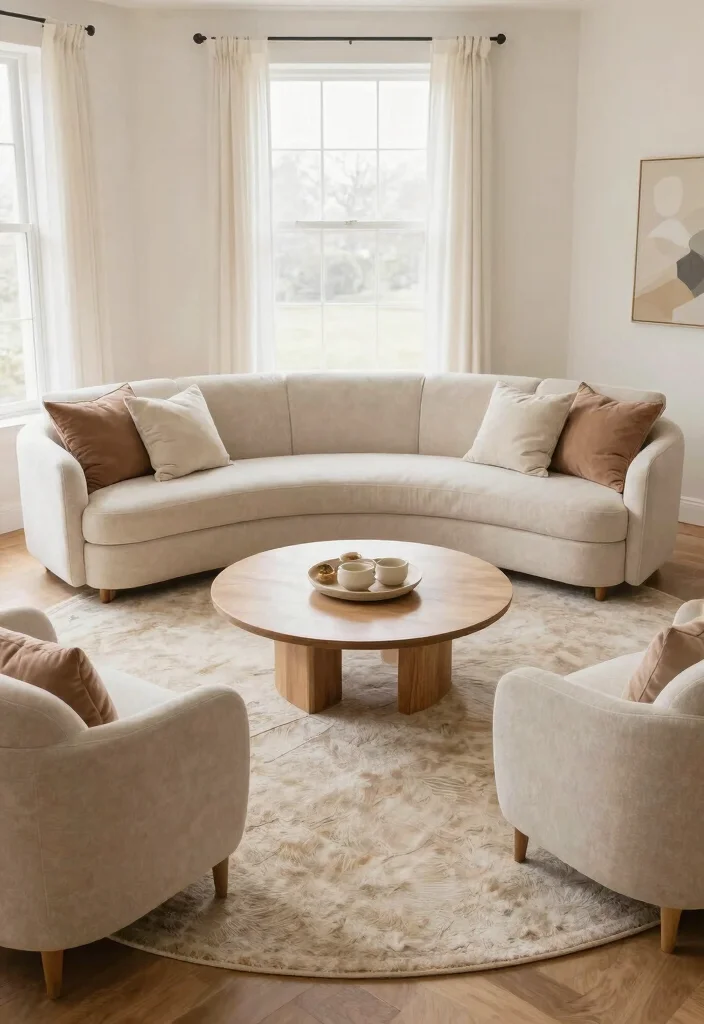 16 Cozy Sofa Living Room Ideas: Soft Inviting Comfort - 5. Comfortable Seating Layouts 1