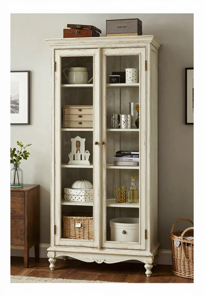 16 Cupboard Ideas Bedroom Modern Design Sleek Storage - 10. Vintage-Inspired Storage Units 1