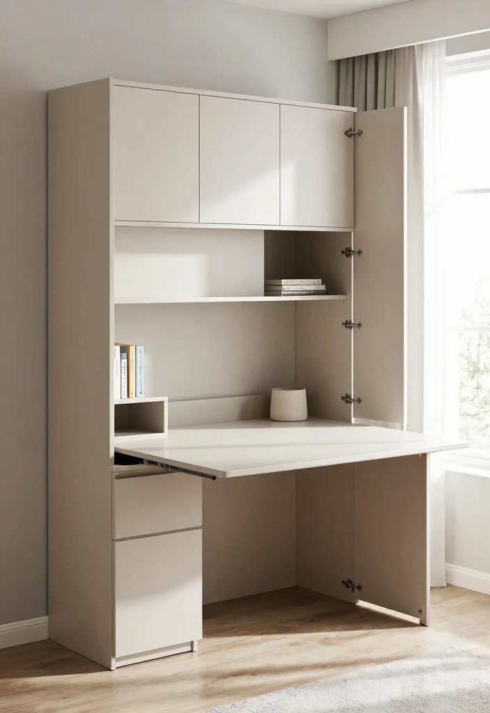 16 Cupboard Ideas Bedroom Modern Design Sleek Storage - 3. Multi-Functional Cupboards 1