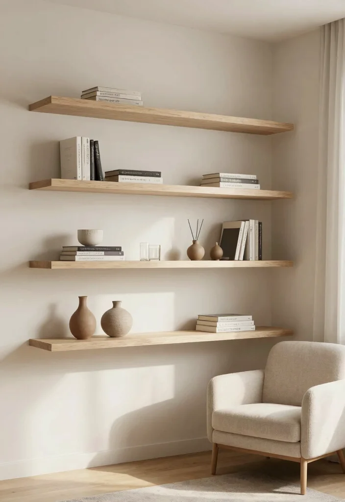 16 Cupboard Ideas Bedroom Modern Design Sleek Storage - 4. Minimalist Open Shelving 1