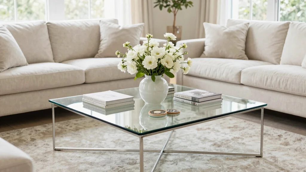 16 Glass Coffee Table Decor Living Room Ideas Light Elegant Style