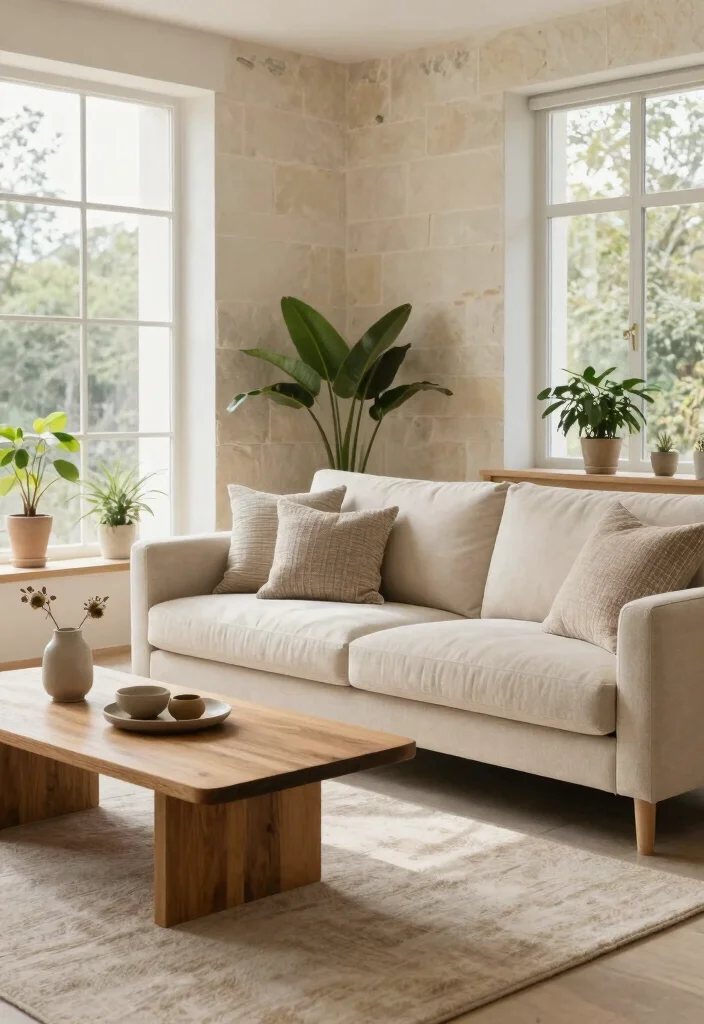 16 Light Wall Colors for Living Room Ideas: Bright Open Feel - 16. Soft Stone: Nature's Neutral 1