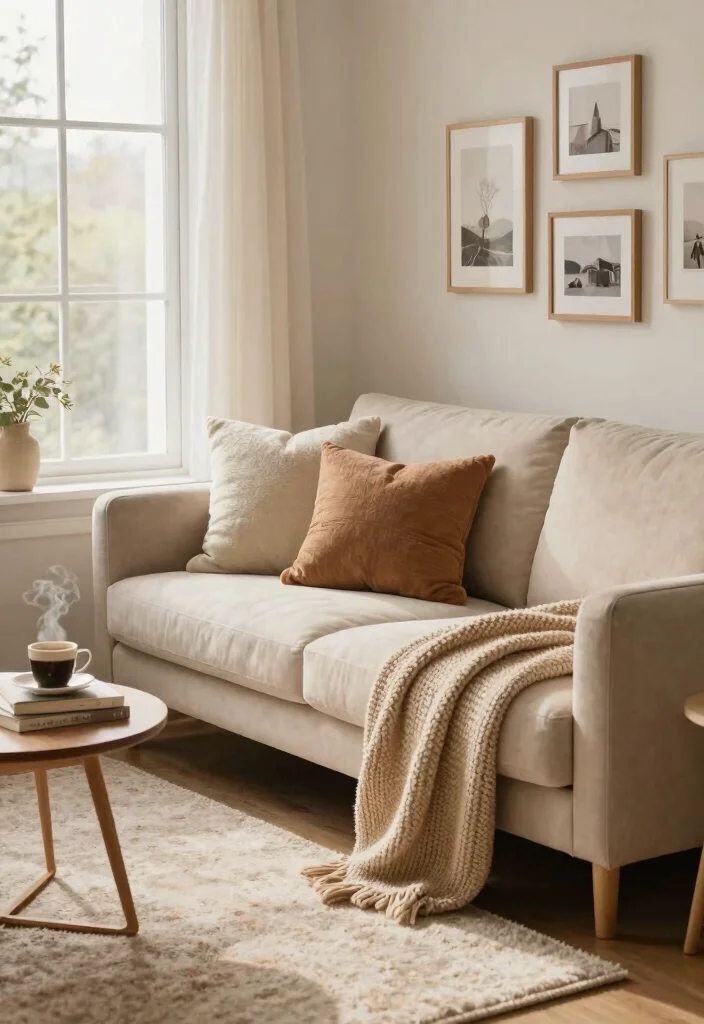 16 Low Sofa Living Room Ideas for a Relaxed Modern Vibe - 5. Cozy Corner Nooks 1