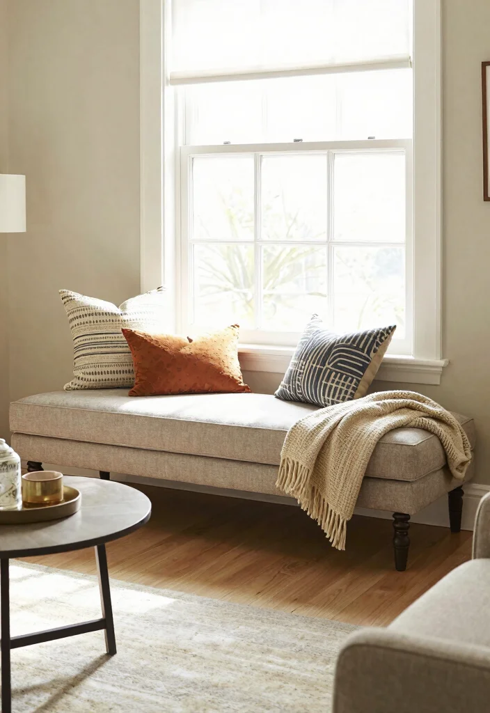 16 Side Sofa for Living Room Ideas Flexible Seating - 8. Upholstered Bench 1