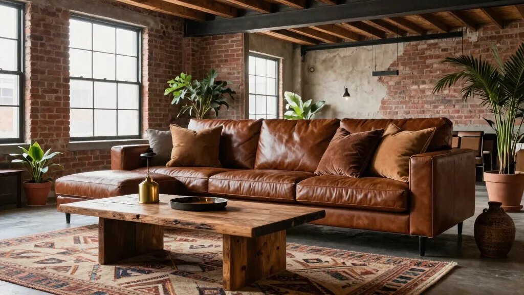 17 Brown Leather Sofa Living Room Ideas for a Timeless Masculine Look