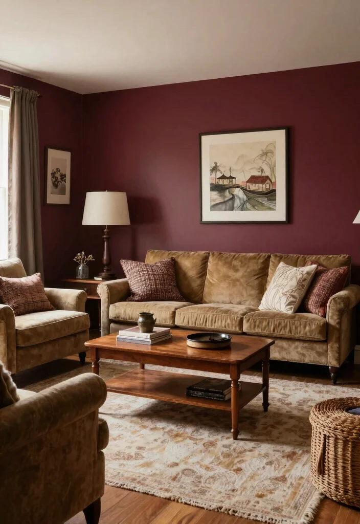 17 Burgundy Walls Living Room Ideas Rich Cozy Drama - Conclusion 1