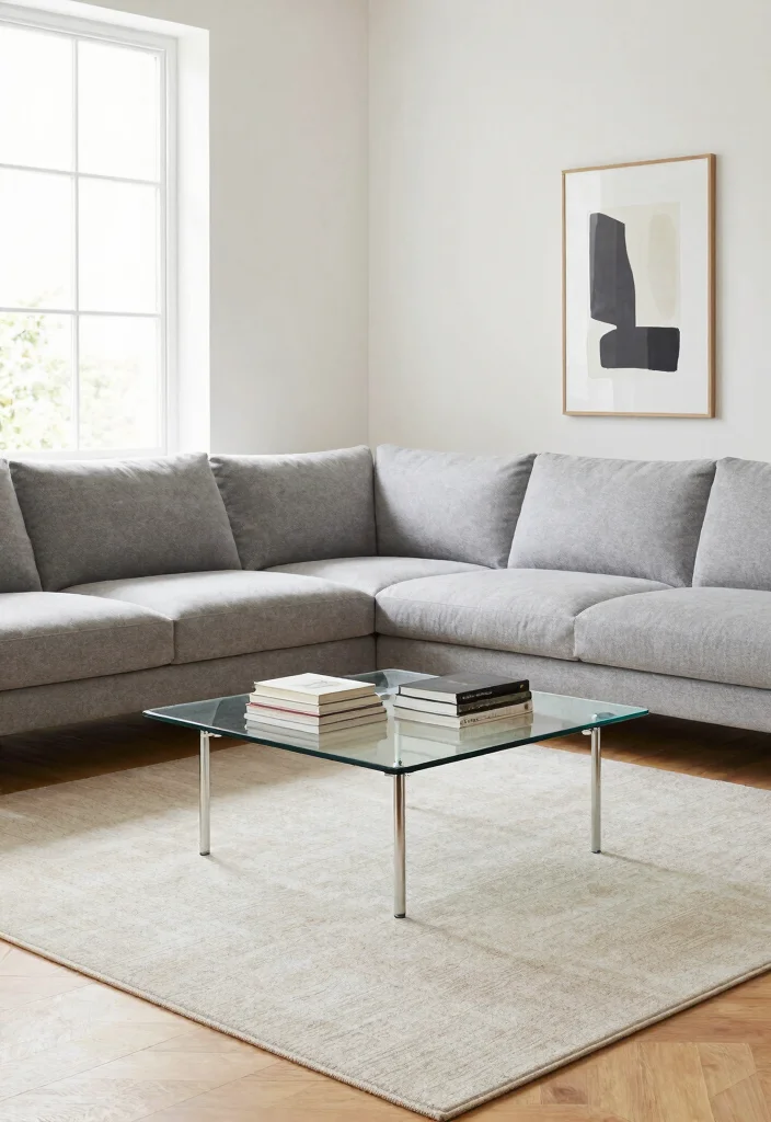 17 Masculine Living Room Decor Ideas For a Clean, Bold Design - 3. Minimalist Design 1