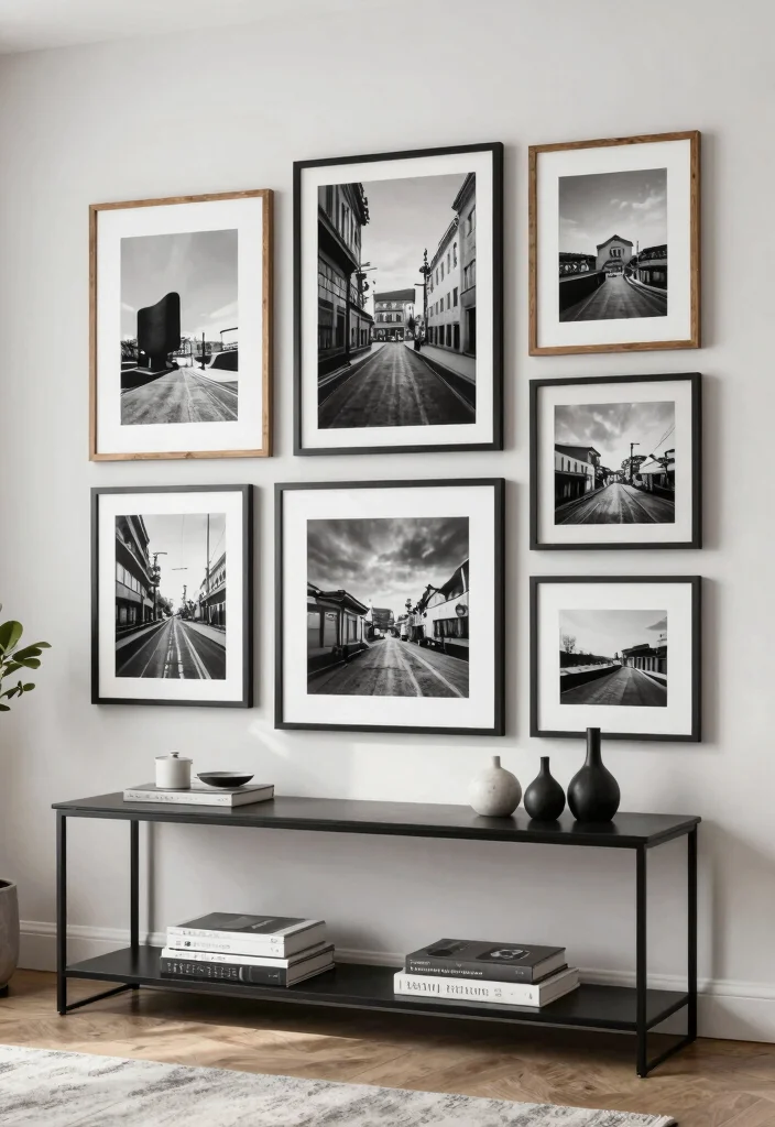 17 Masculine Living Room Decor Ideas For a Clean, Bold Design - 6. Art and Wall Decor 1