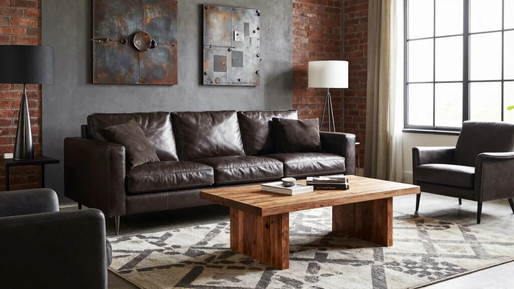 17 Masculine Living Room Decor Ideas For a Clean, Bold Design