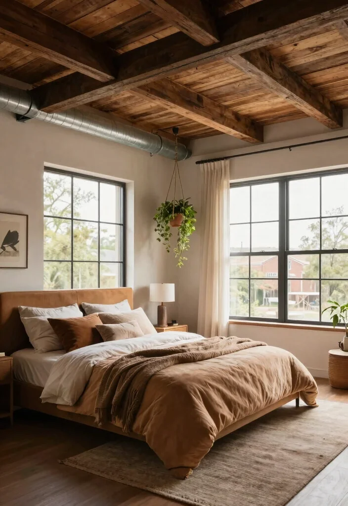 17 New Ceiling Design Bedroom Ideas with a Modern Architectural Touch - 13. Open Ceiling Concepts 1