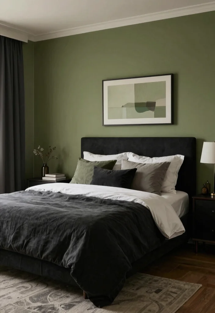 17 Olive Green and Black Bedroom Ideas for a Bold, Sophisticated Look - Conclusion 1