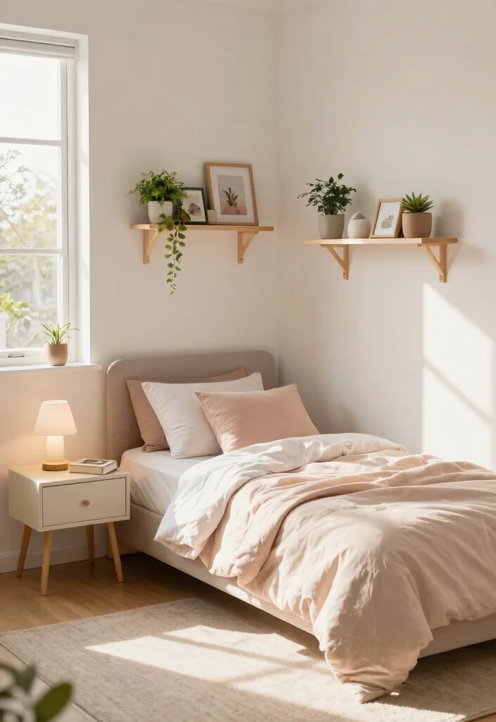 17 Small Bedroom Floor Plan Ideas to Maximize Every Inch - 1. The Corner Bed Layout 1