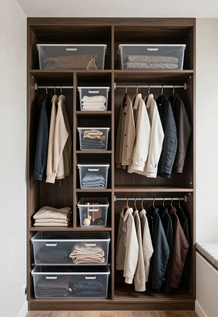 17 Small Bedroom Floor Plan Ideas to Maximize Every Inch - 15. Customized Closet Solutions 1