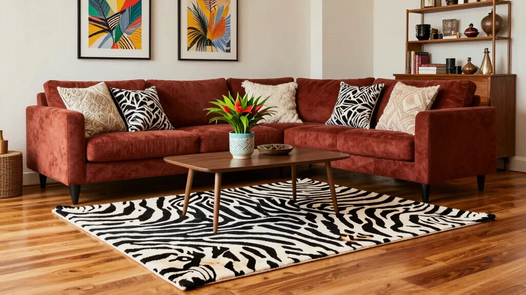 17 Zebra Rug Living Room Ideas Bold Statement Style