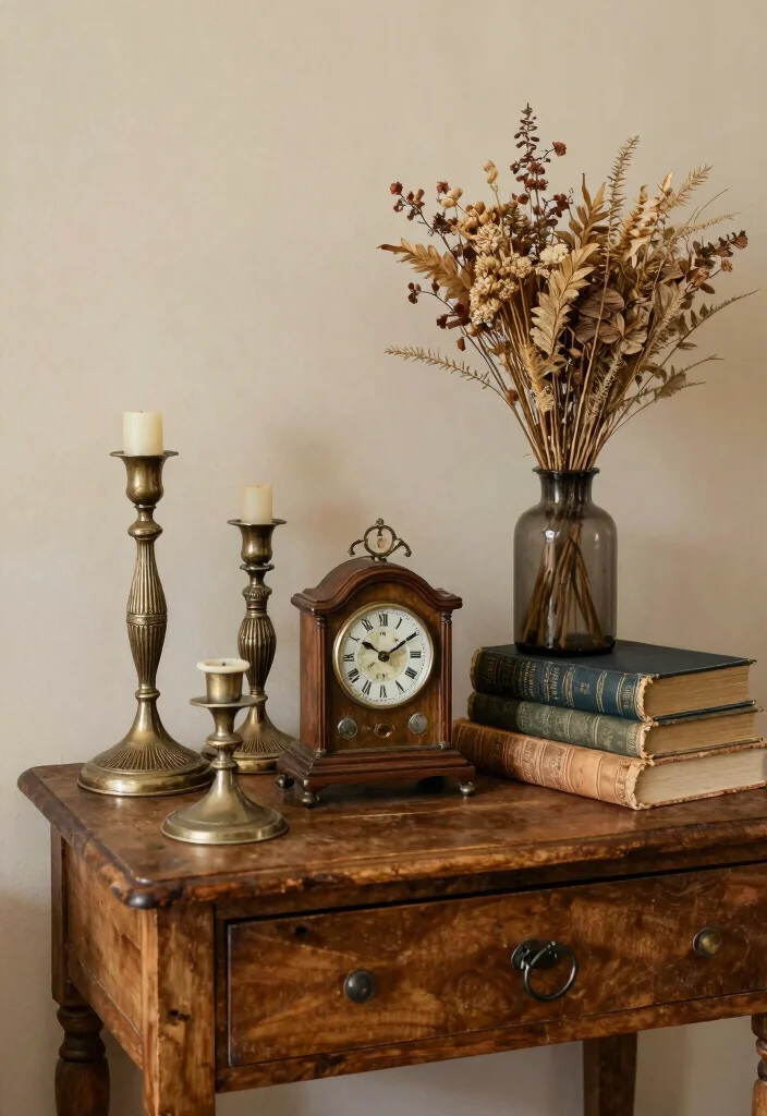 18 Antique Decor Living Room Ideas Timeless Classic Charm - 17. Incorporate Antique Accessories 1