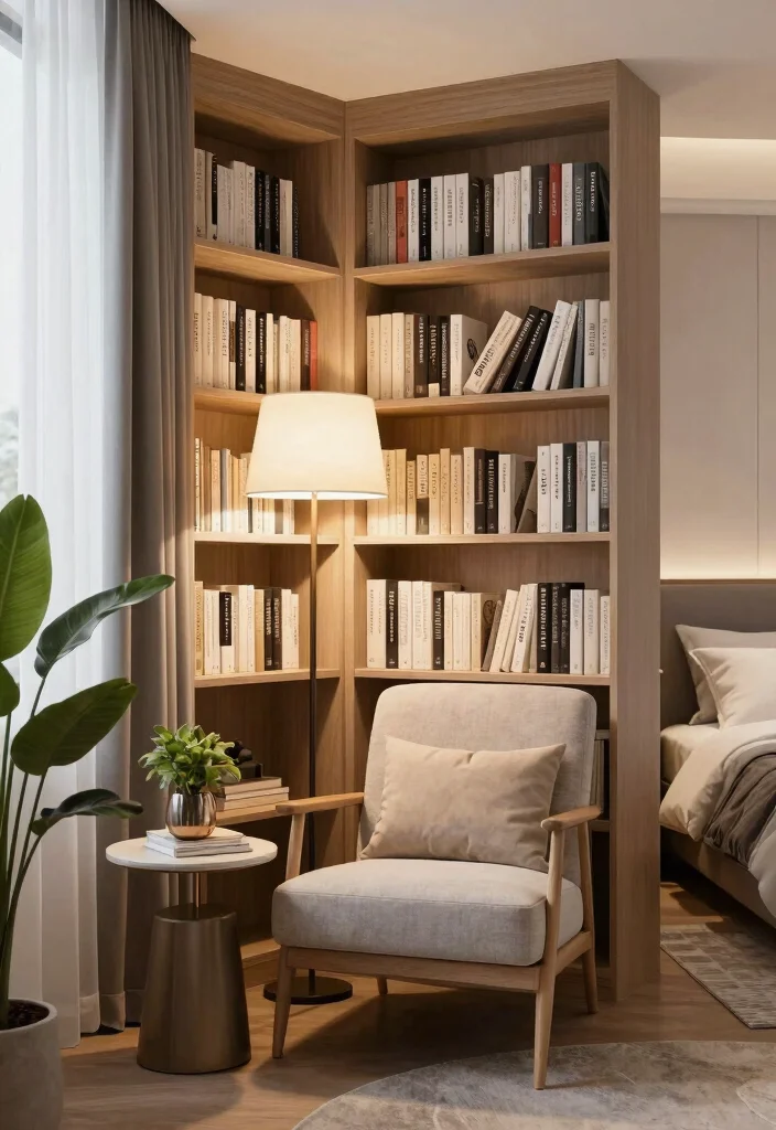 18 Bedroom Built-Ins Around Bed Ideas: Custom Smart Design - 10. Cozy Reading Corners 1