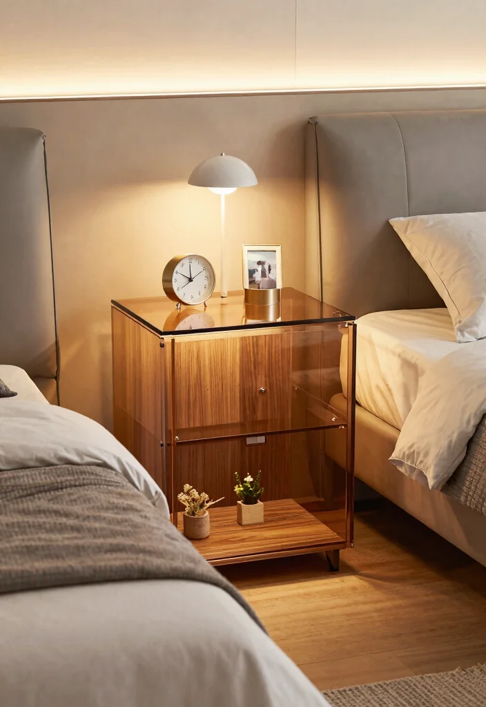 18 Bedroom Built-Ins Around Bed Ideas: Custom Smart Design - 2. Bedside Cabinets with Hidden Storage 1