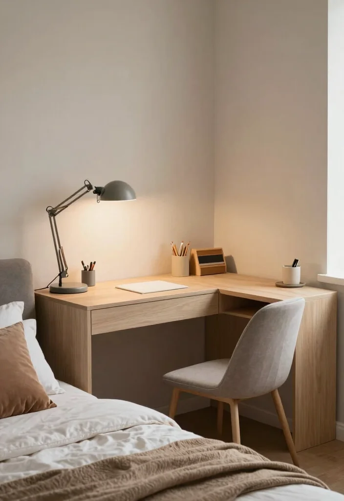 18 Bedroom Built-Ins Around Bed Ideas: Custom Smart Design - 7. Integrated Workspaces 1