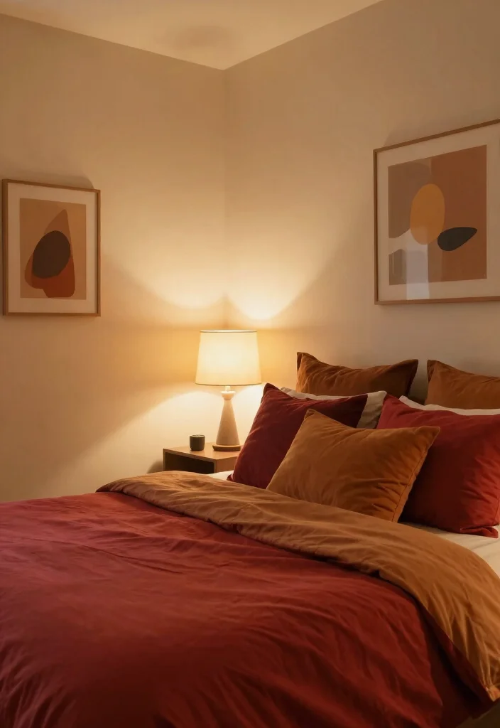 18 Bedroom Design Ideas: Modern, Stylish, and Functional - 11. Warm Color Schemes 1