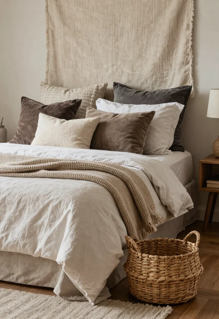 18 Bedroom Design Ideas: Modern, Stylish, and Functional - 4. Textured Accents 1